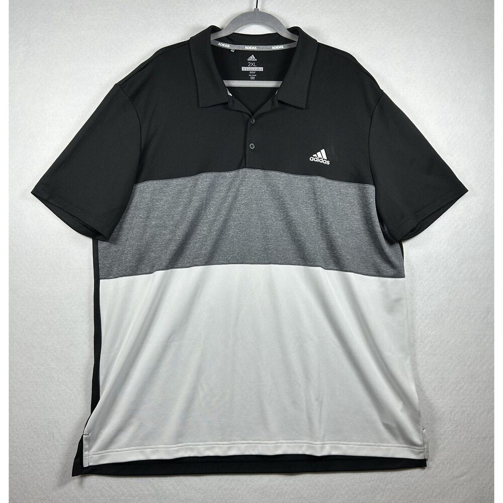 Adidas Men's Merch Block Golf Polo Shirt - 2XL
